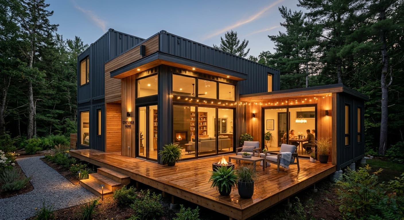 Modulbox — Загородный дом «Куб»